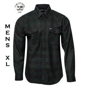 DIXXON FLANNEL - BLACK FOREST Flannel Shirt - Men's XL